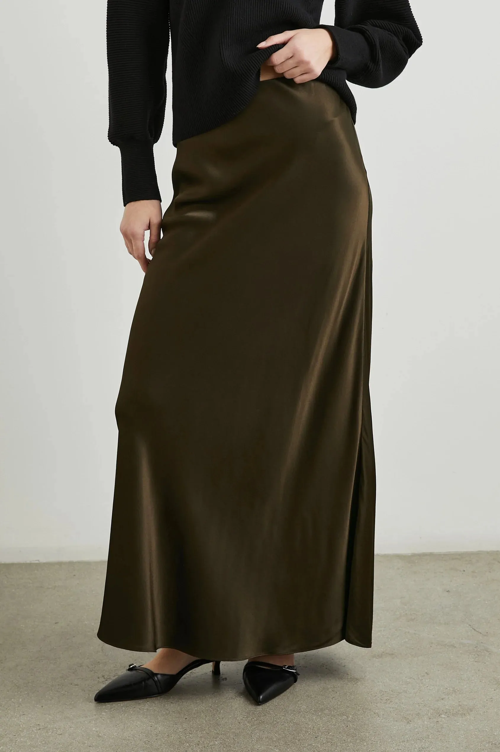 Romina Skirt Dark Moss