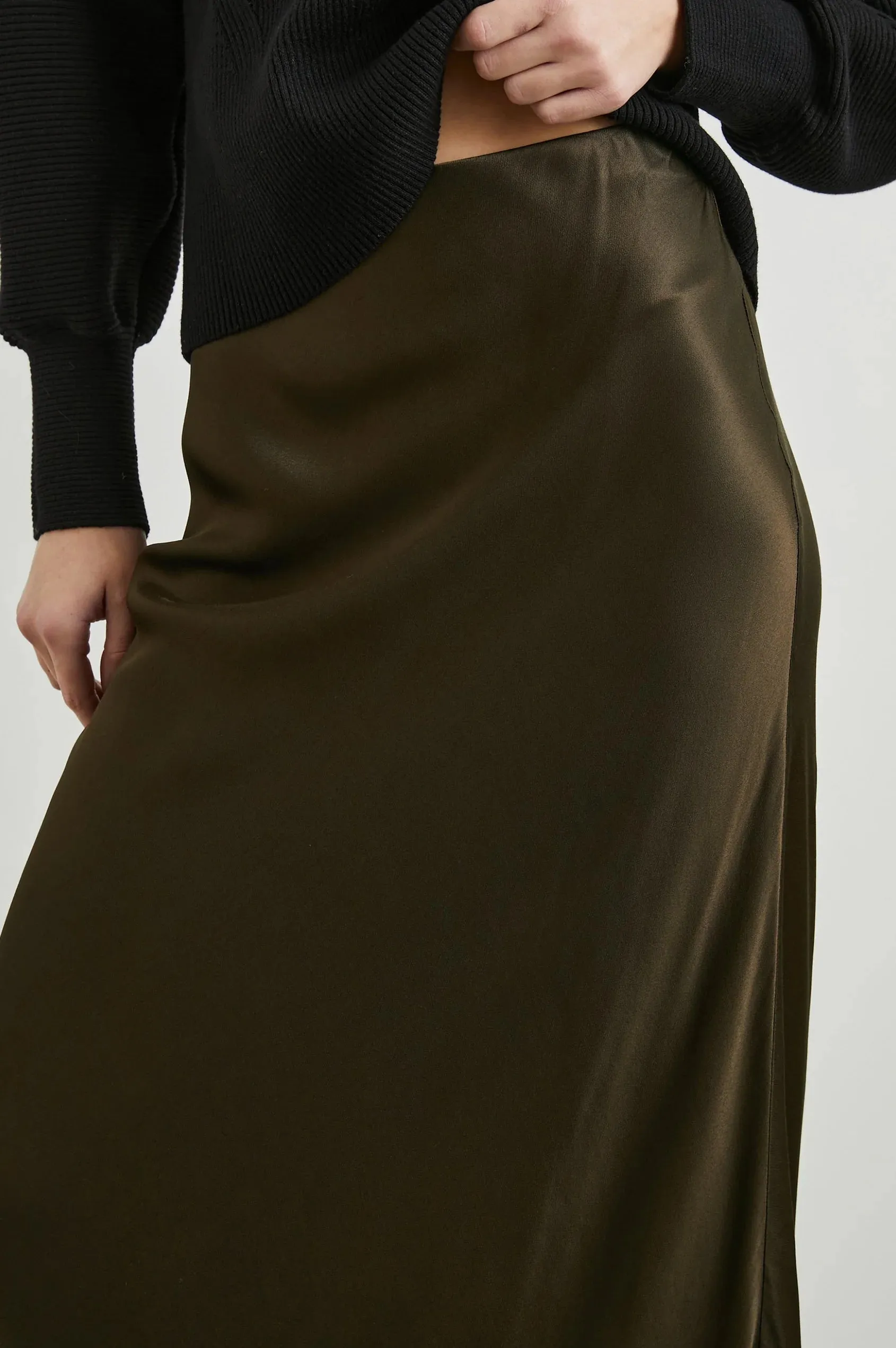 Romina Skirt Dark Moss