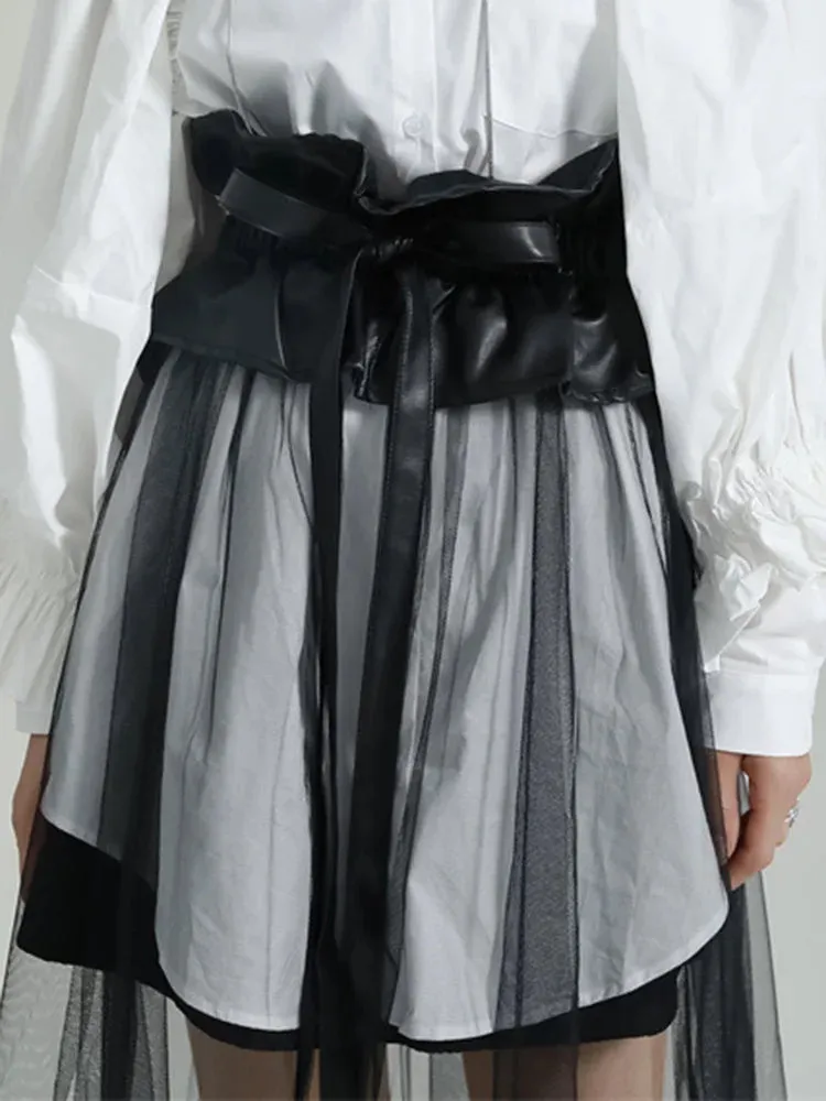 Rufus Sheer Tulle Skirt