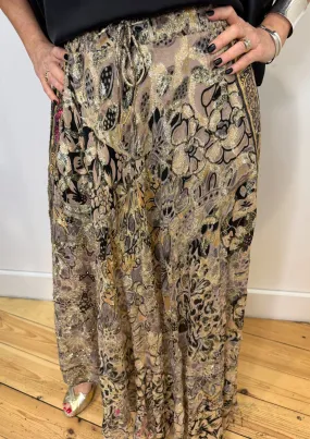 Sabine Skirt Gold