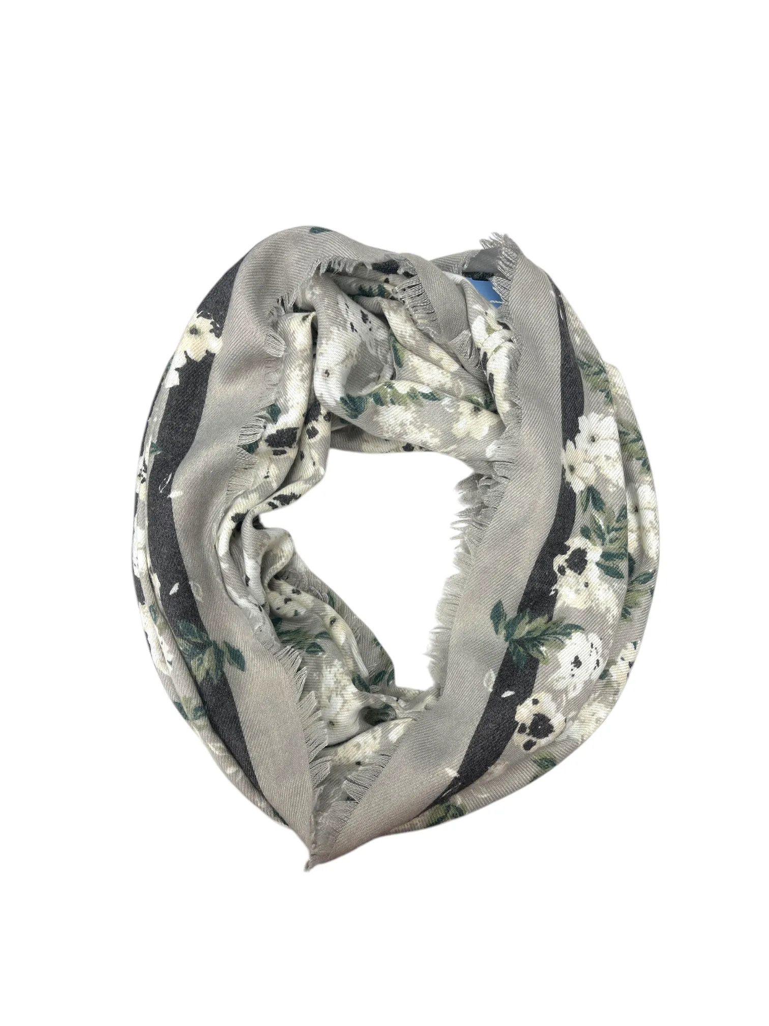 Scarf Infinity By Clothes Mentor In Grey