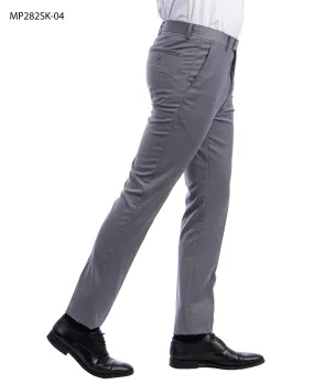 Sean Alexander Grey Performance Stretch Skinny Dress Pants For Men