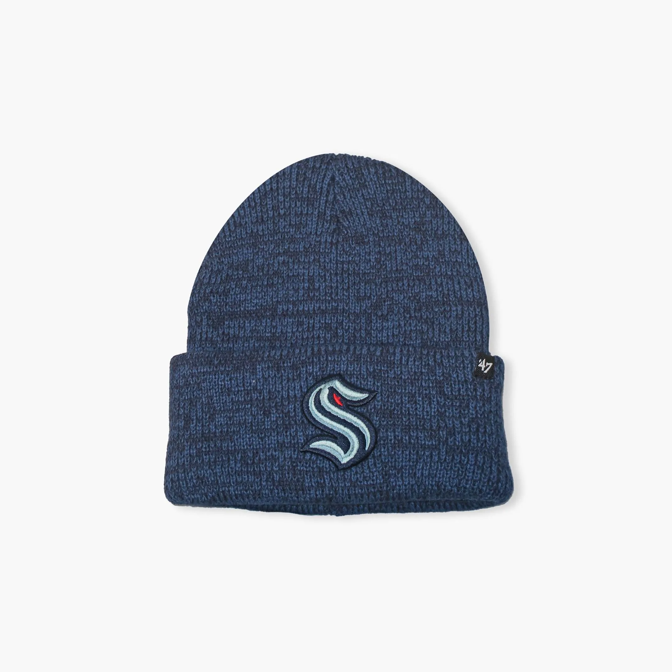Seattle Kraken Navy Brain Freeze Cuff Beanie