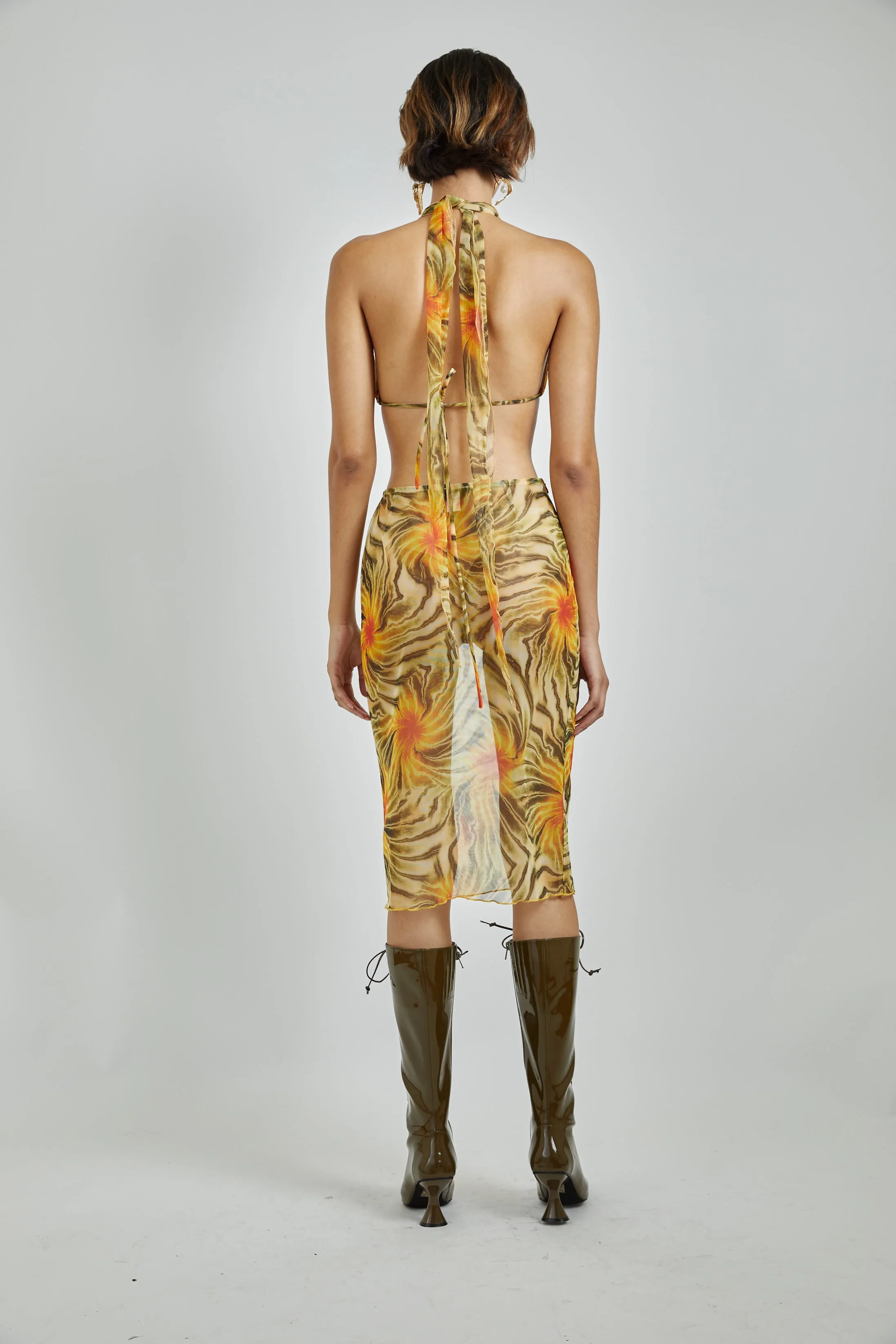 Sheer Mesh Tropic Set