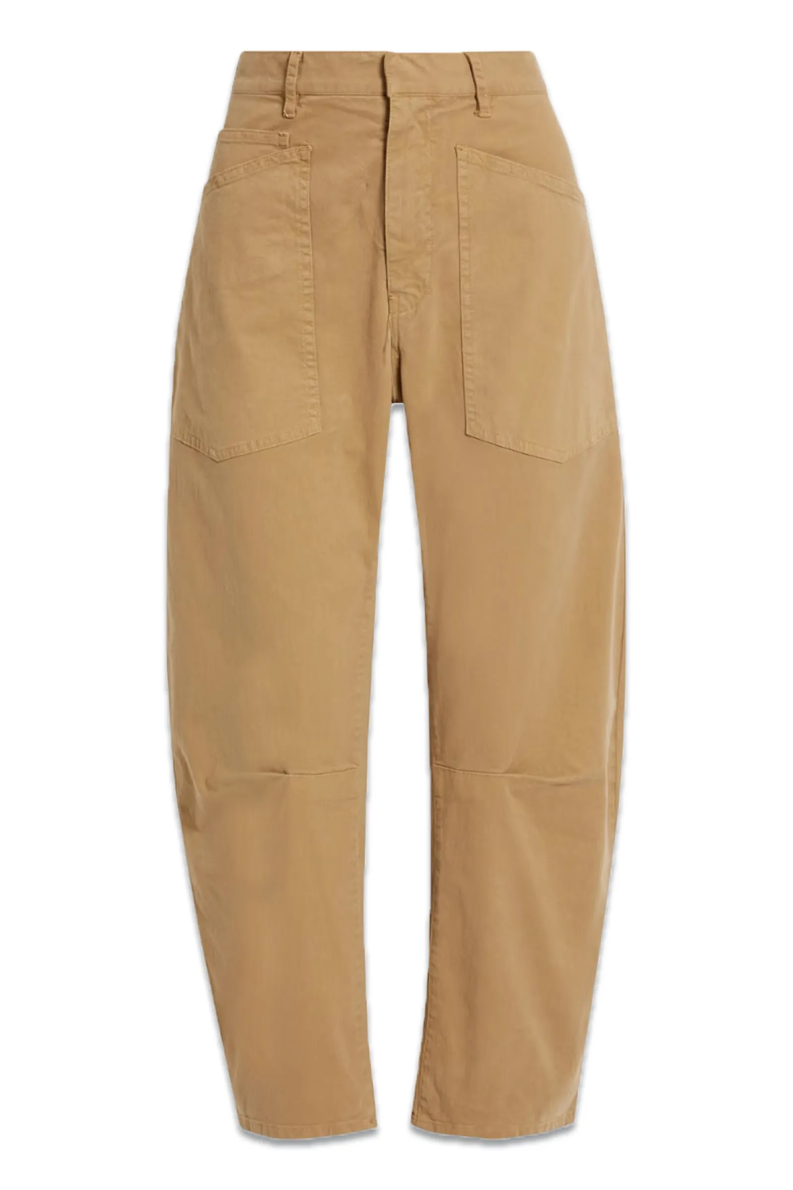 Shon Sand Cotton-blend Twill Tapered Pants