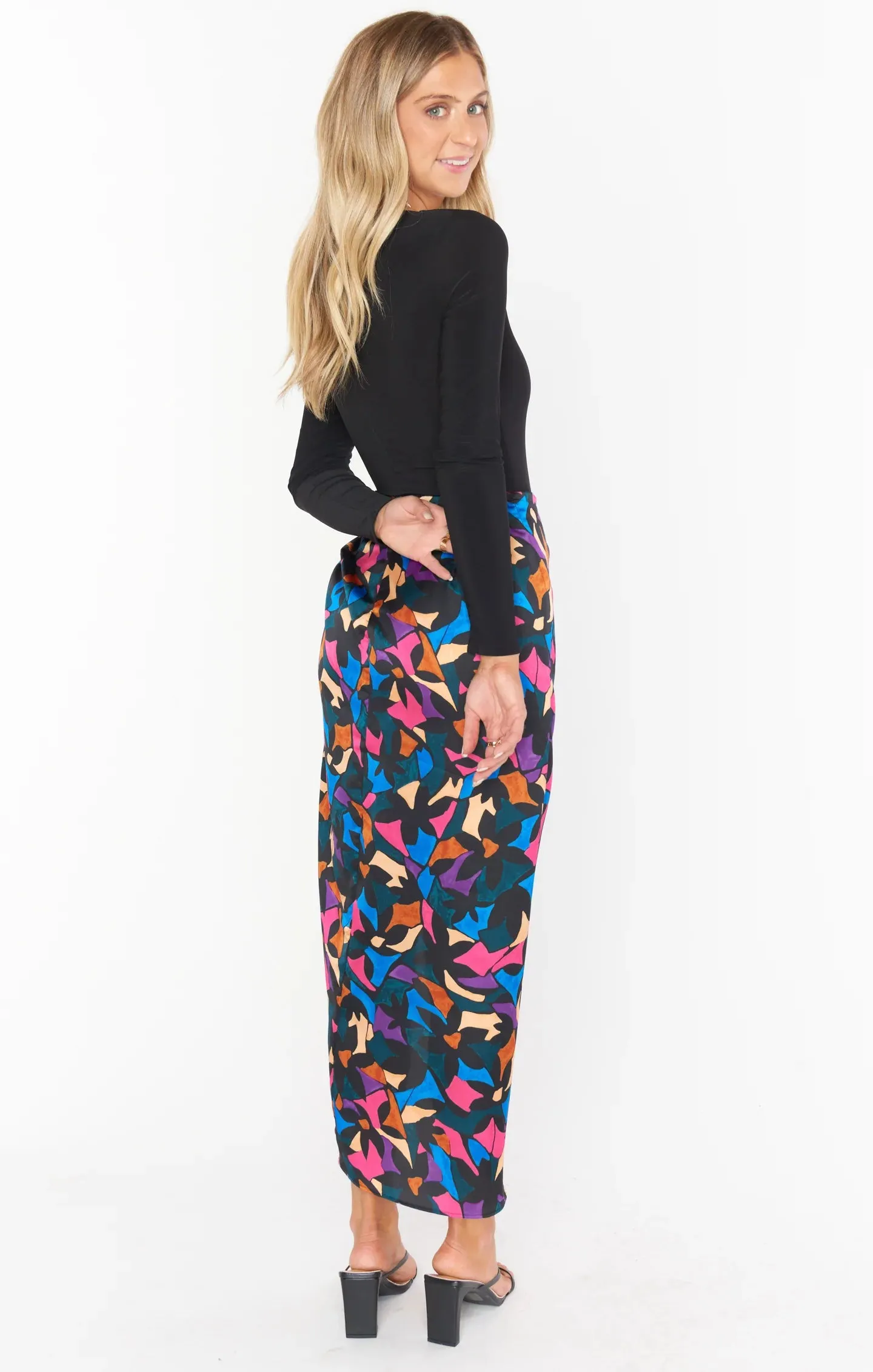 Show Me Your Mumu Wrap Me Up Skirt Mosaic Magic