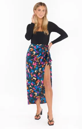 Show Me Your Mumu Wrap Me Up Skirt Mosaic Magic