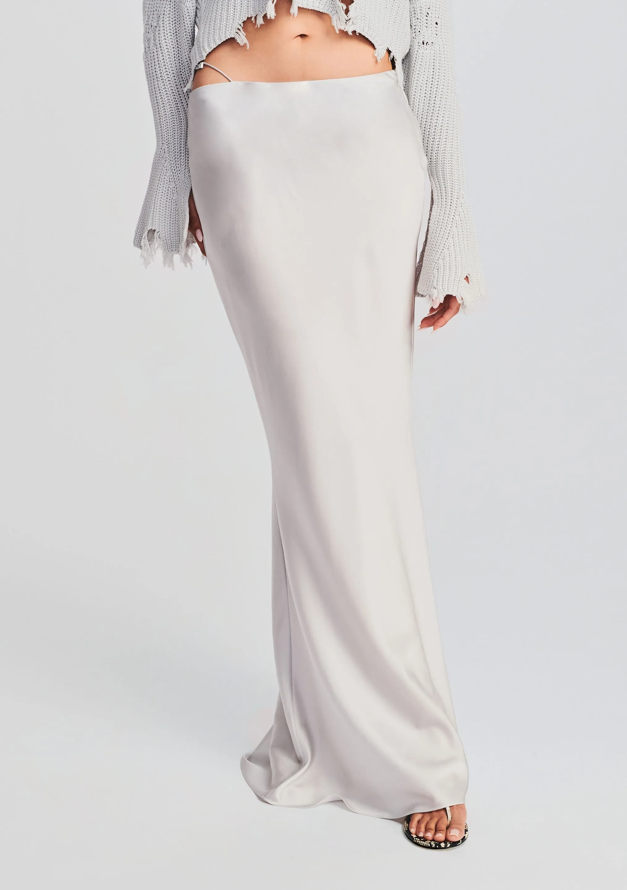 Silvana Silk Maxi Skirt