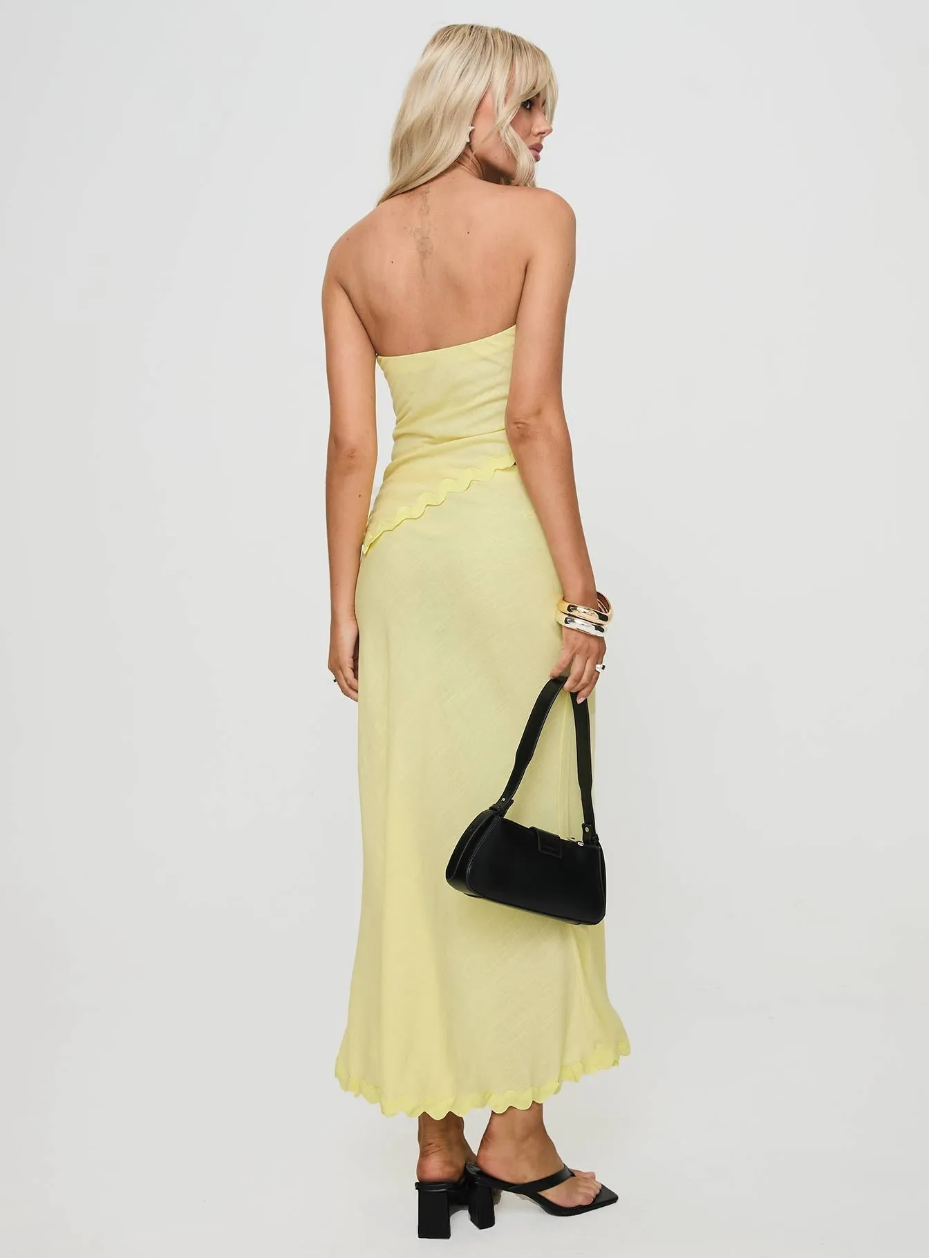 Silvershore Maxi Skirt Yellow