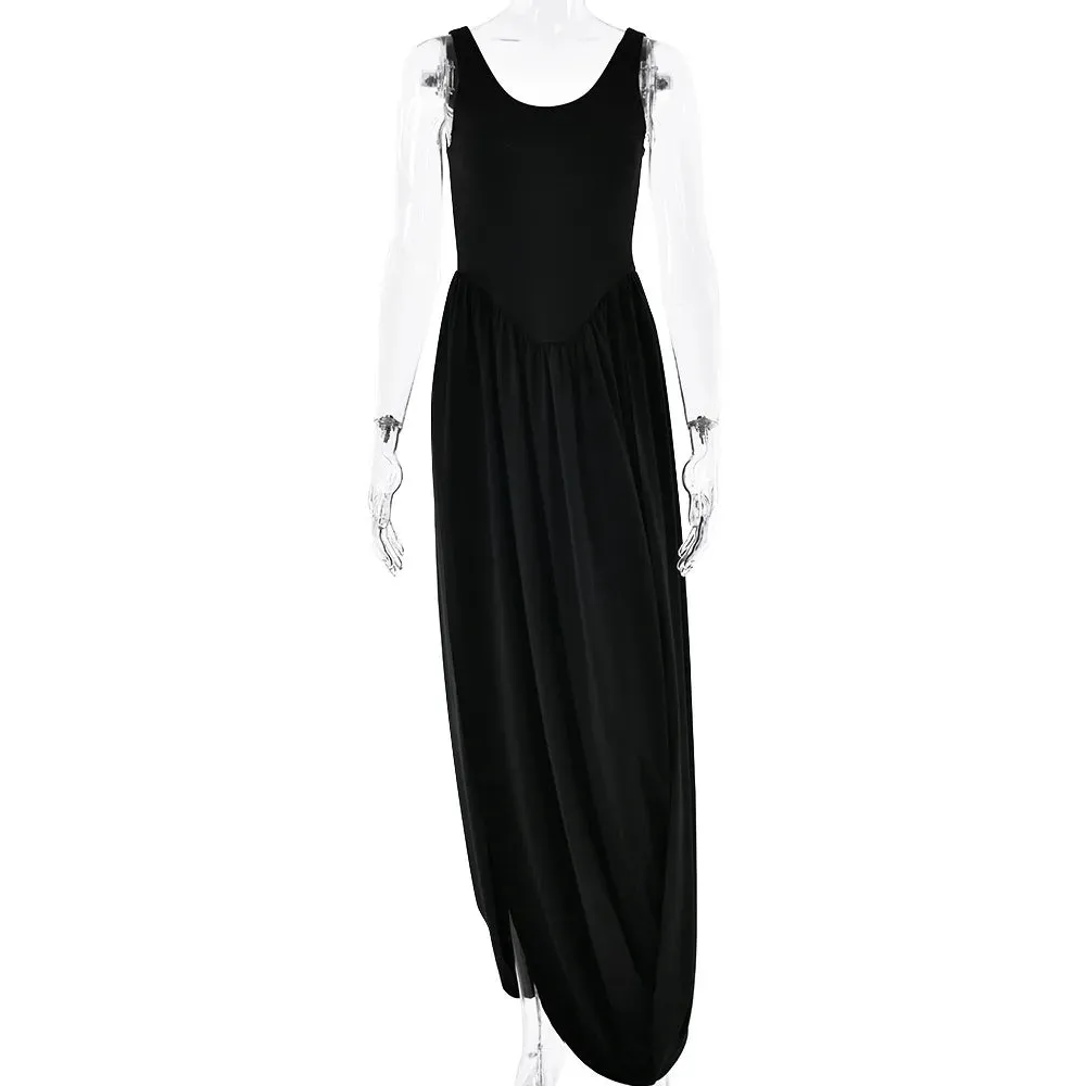 Sleeveless Maxi Dress for Trendy Summer