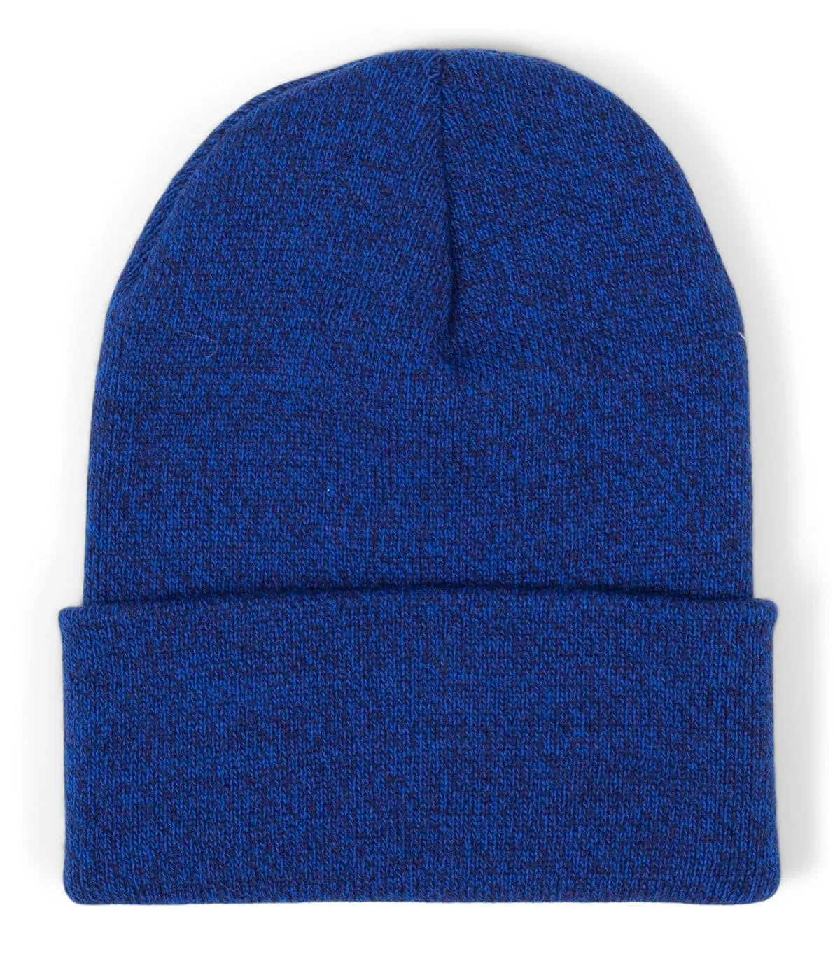 SOMEWHERE Oval Logo Beanie Blue Navy Marled