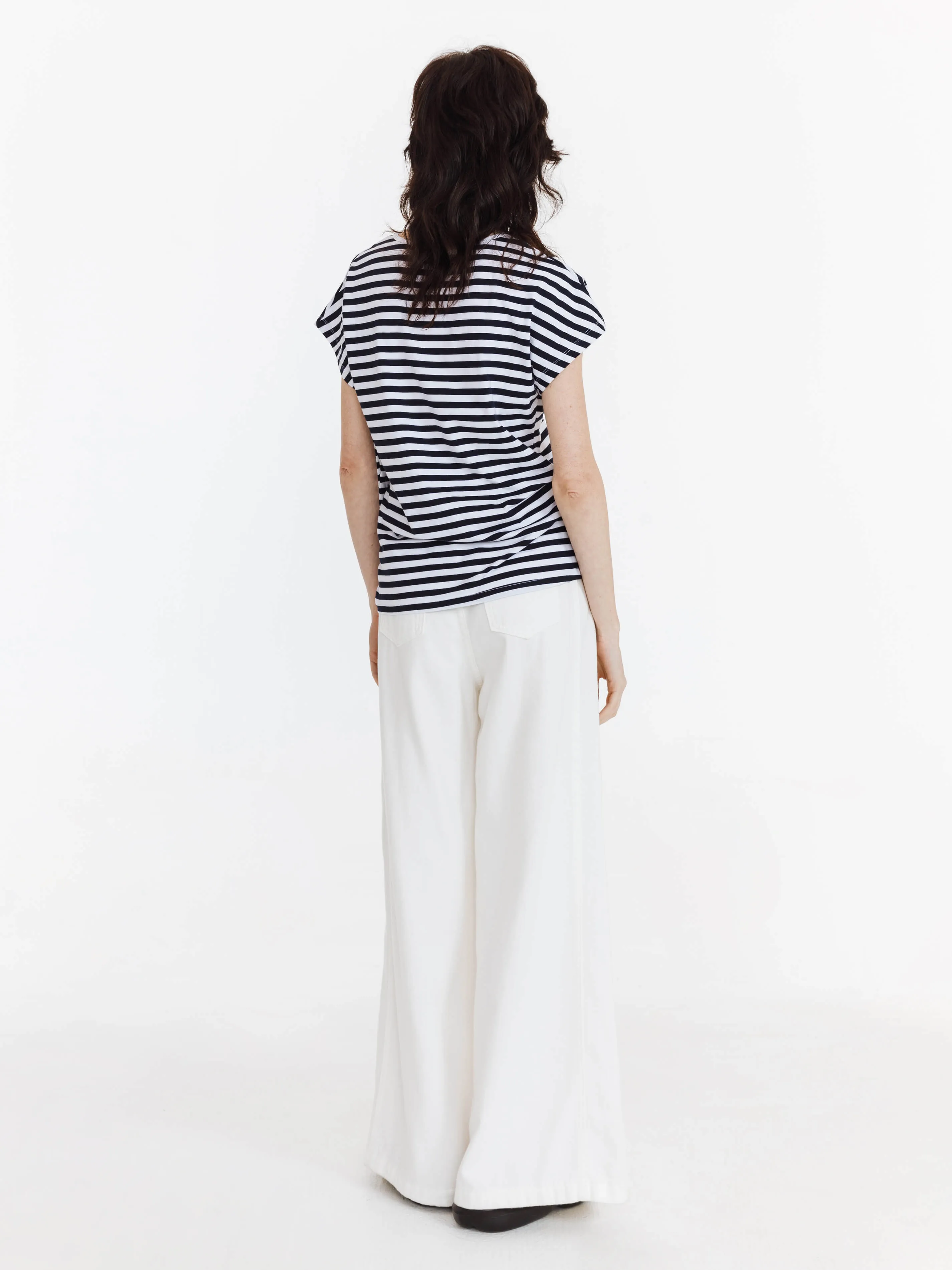 Striped Crew Neck T-shirt