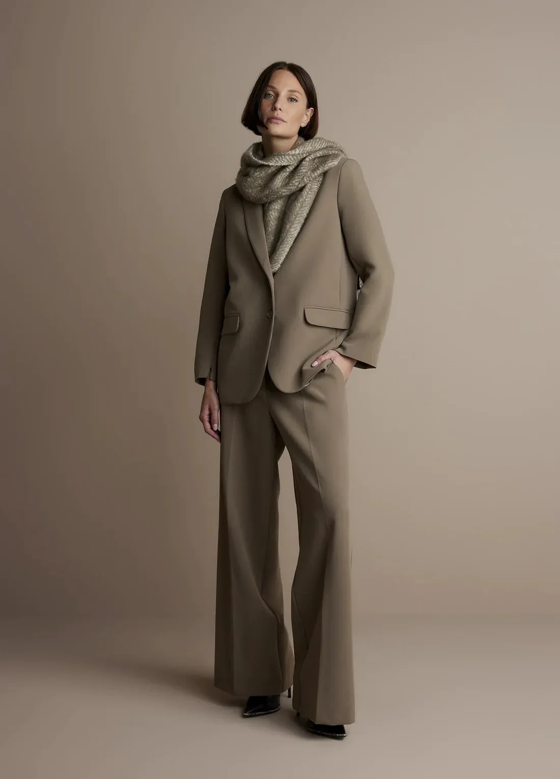 Summum Clay Herringbone Scarf