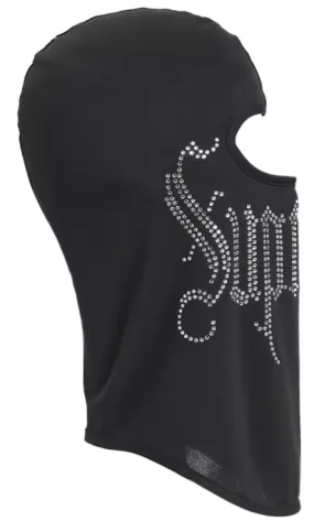 Supreme Rhinestone Balaclava Black