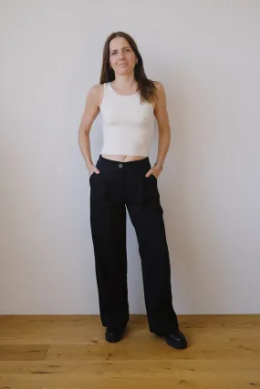 tencel pants - sila - black