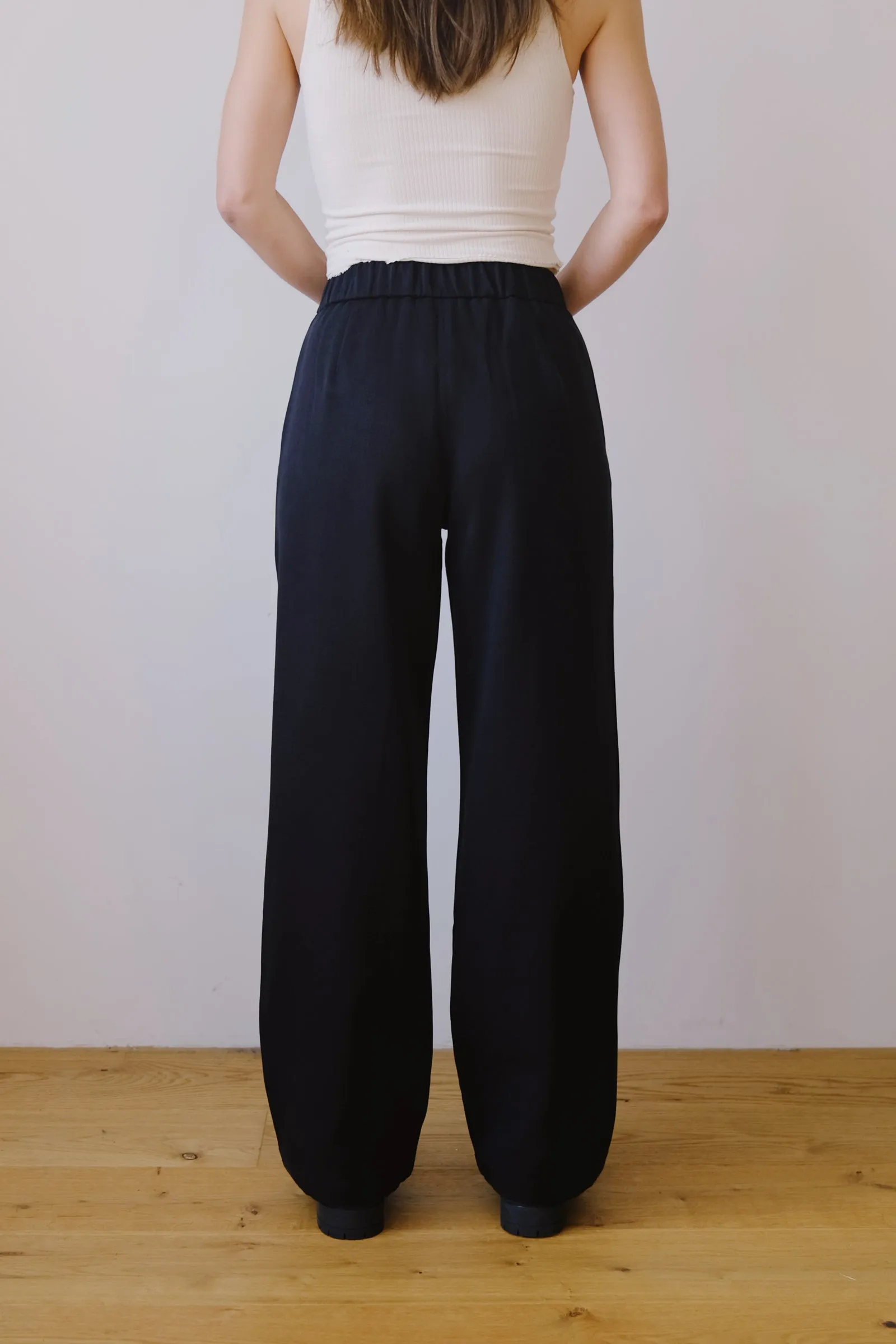 tencel pants - sila - black
