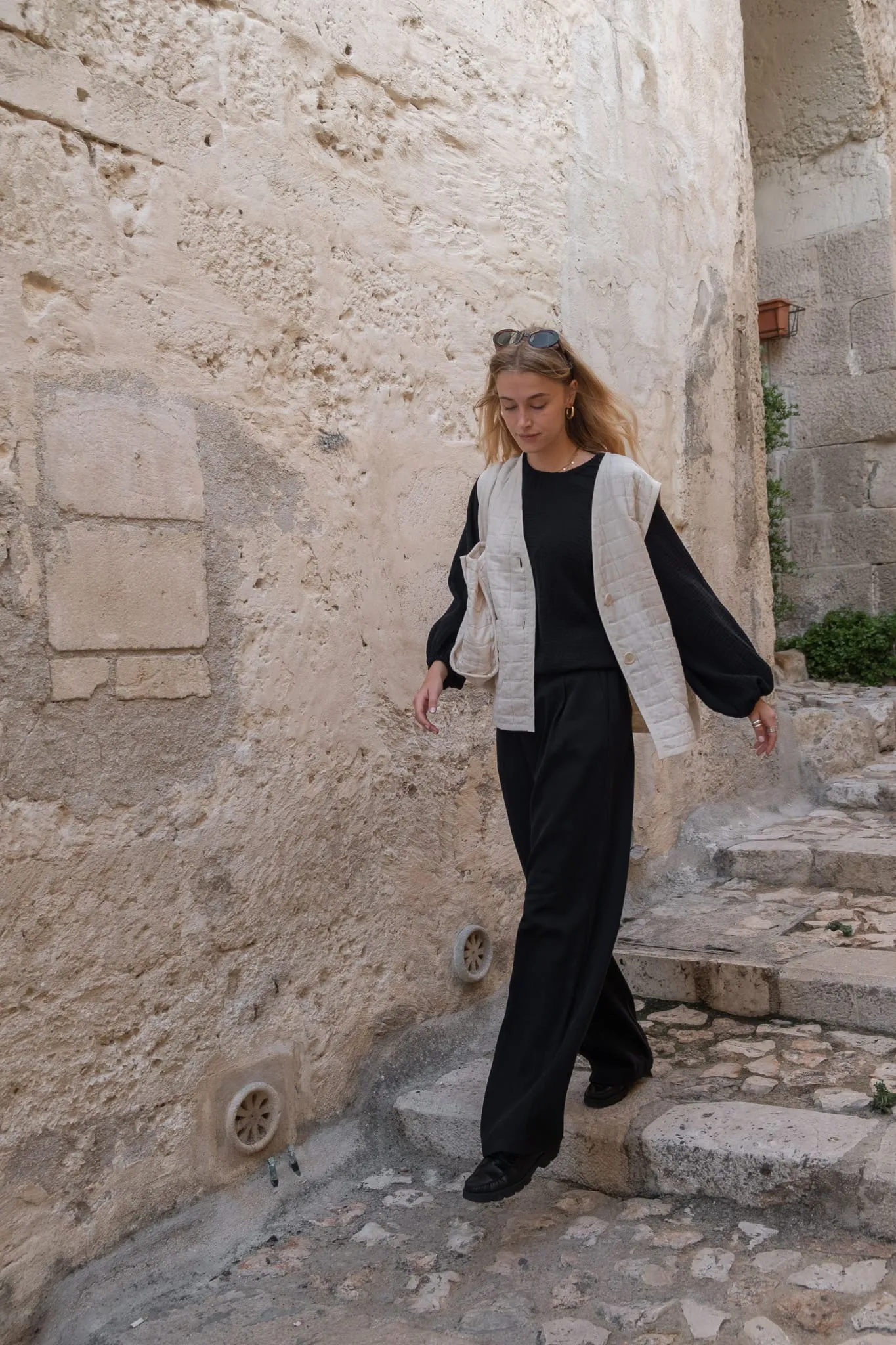 tencel pants - sila - black