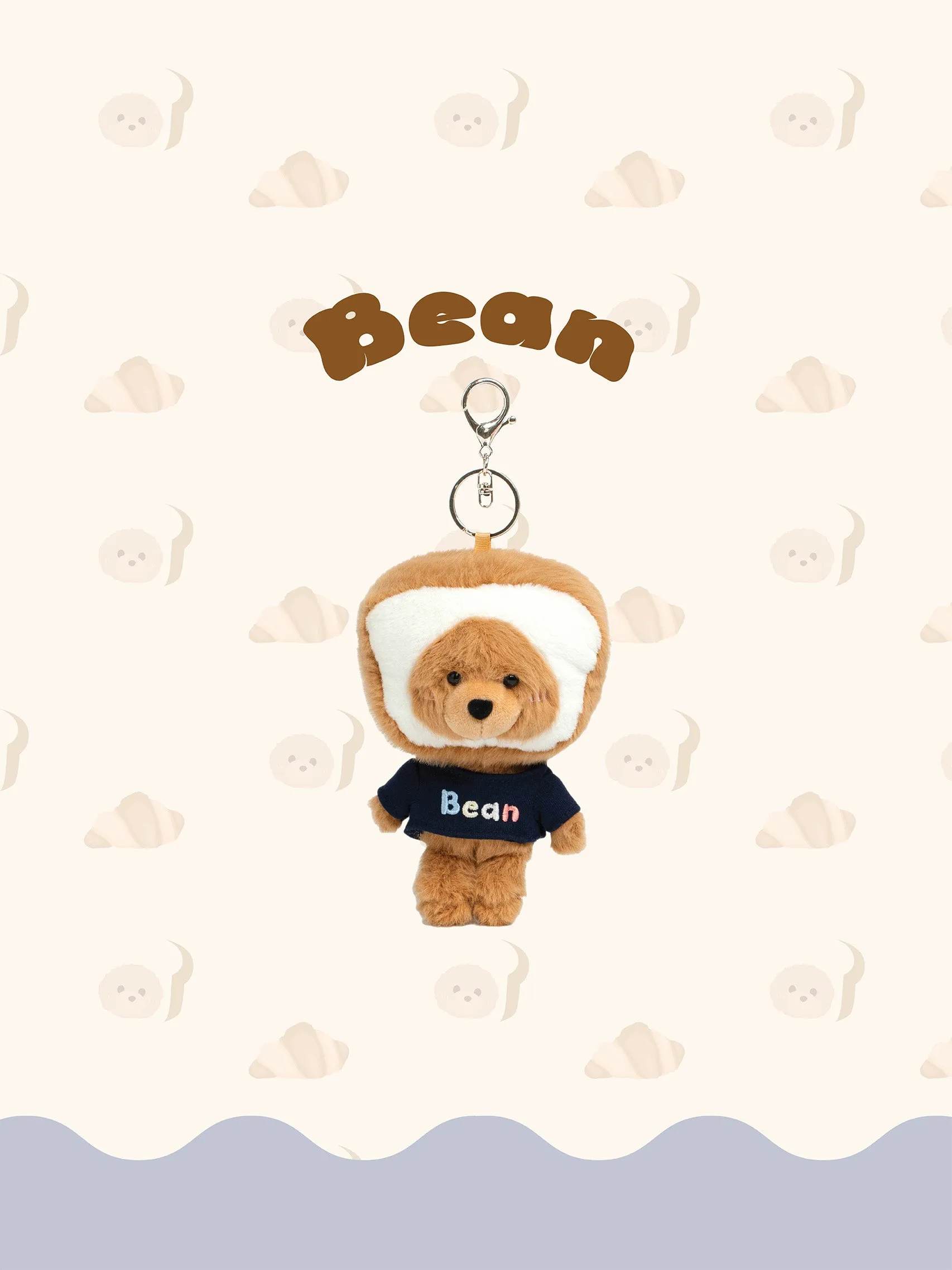 Toast 3D Keychain Collection