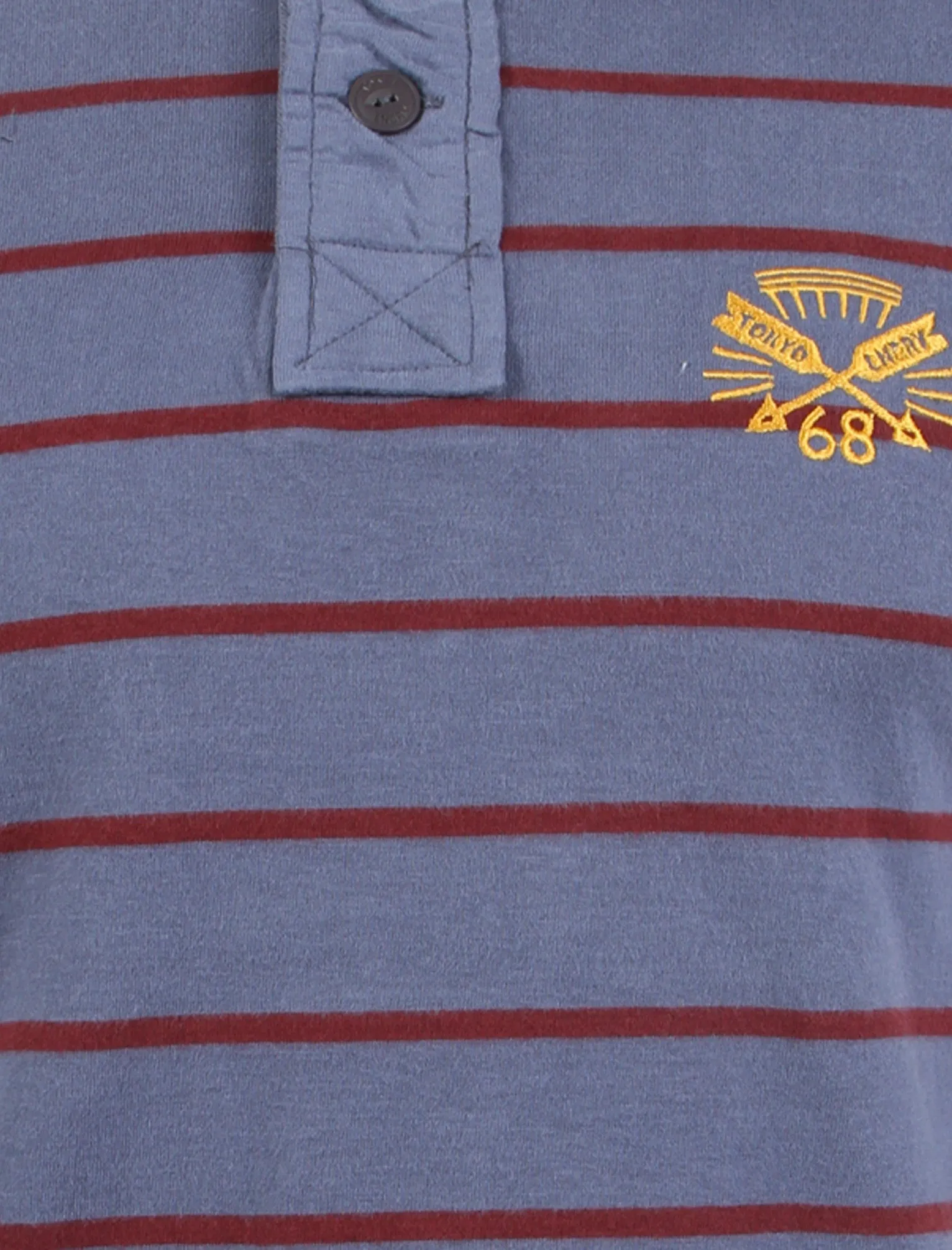 Tokyo Laundry Hanska blue polo shirt