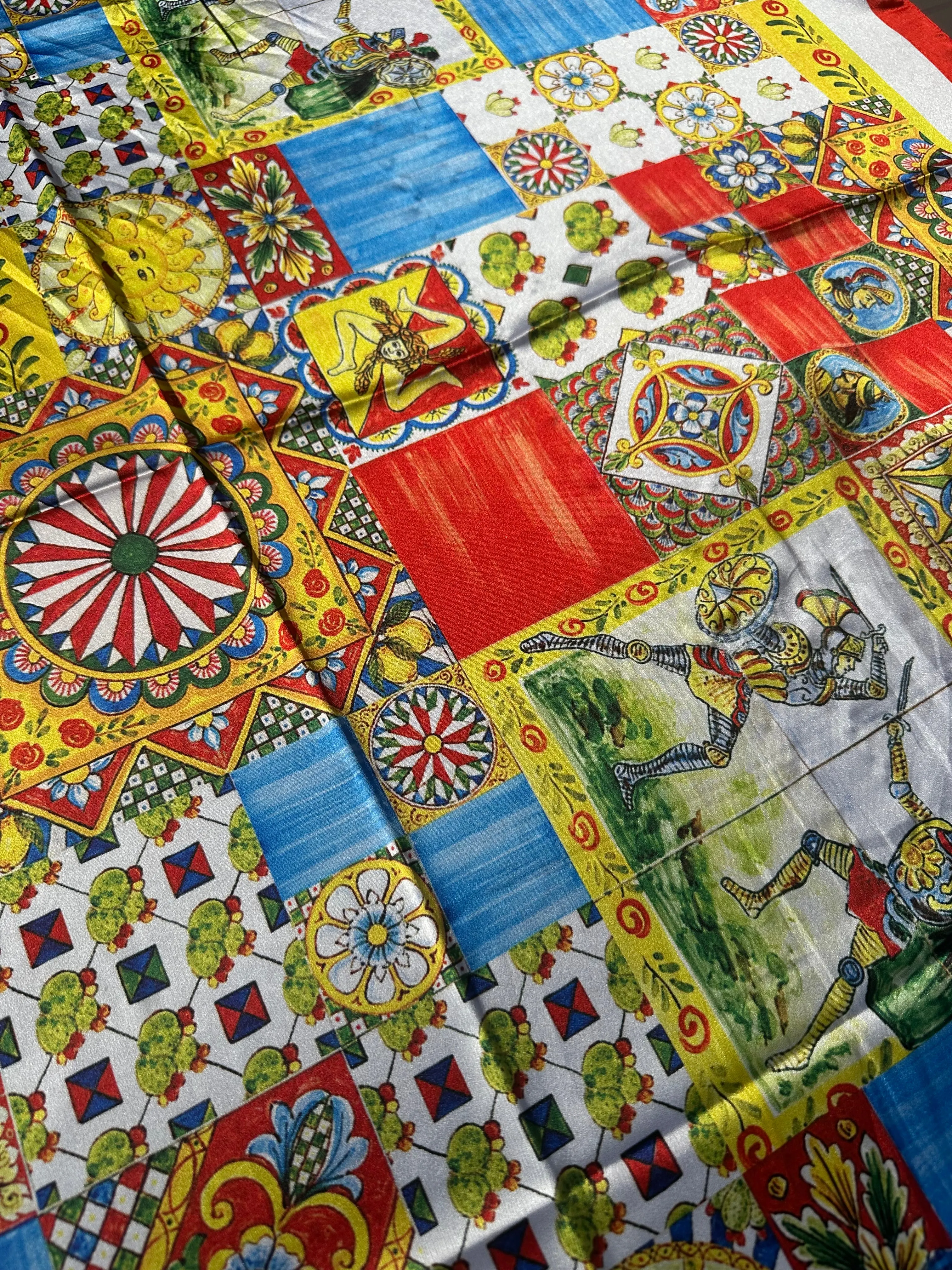 Trinacria Siciliana Foulard