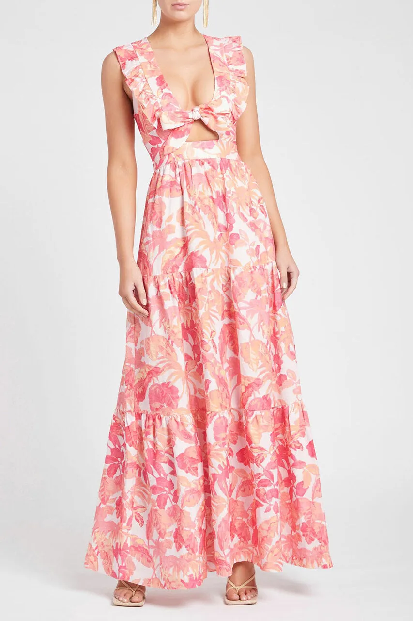 TROPICALE MAXI DRESS