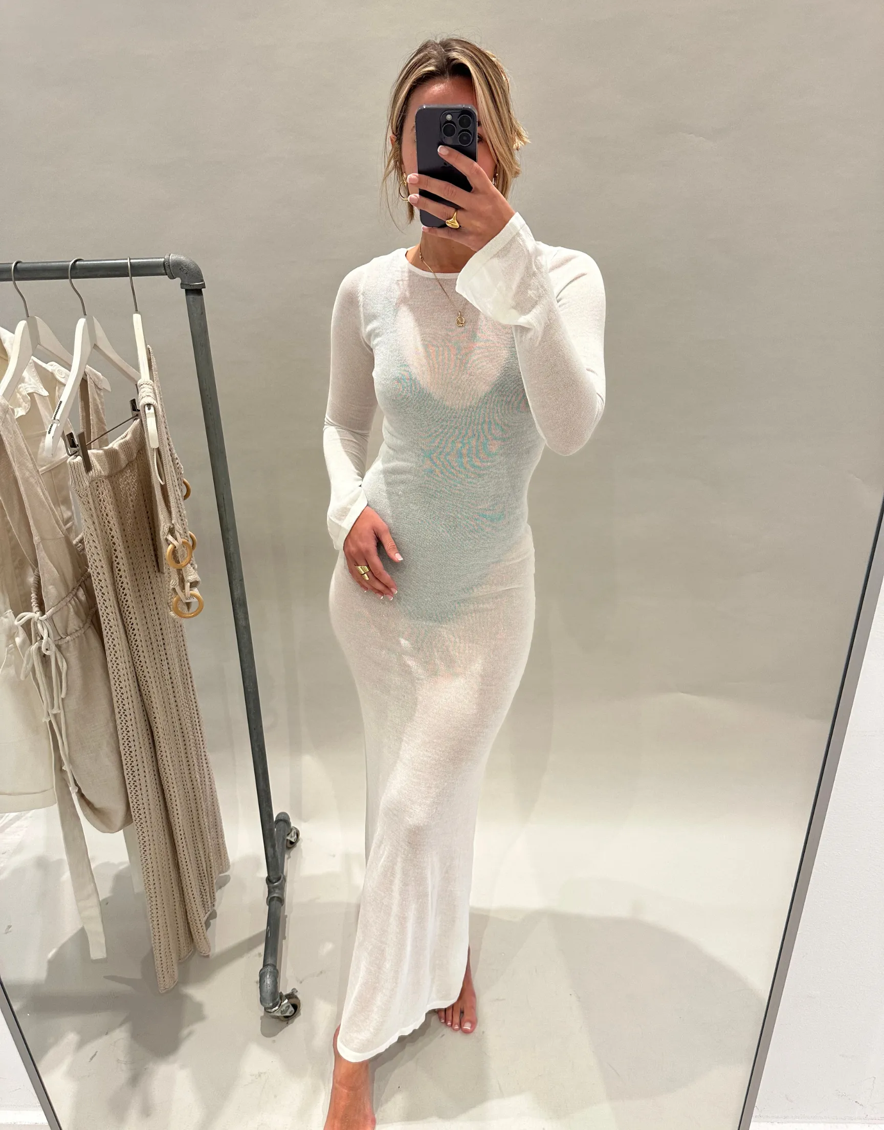 VERA SHEER MAXI DRESS