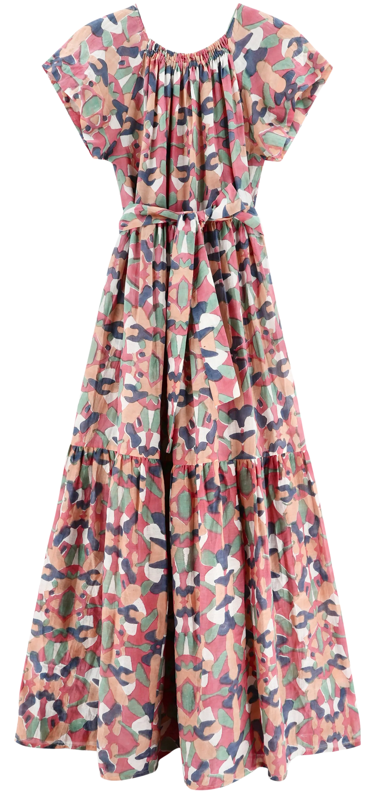 Vienna Maxi Dress in Calypso in Parade
