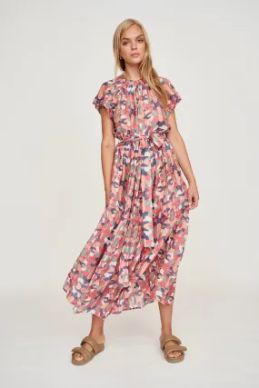 Vienna Maxi Dress in Calypso in Parade