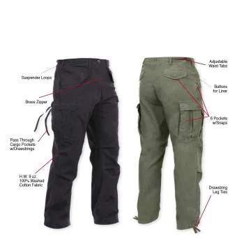 Vintage Style M-65 Field Pants
