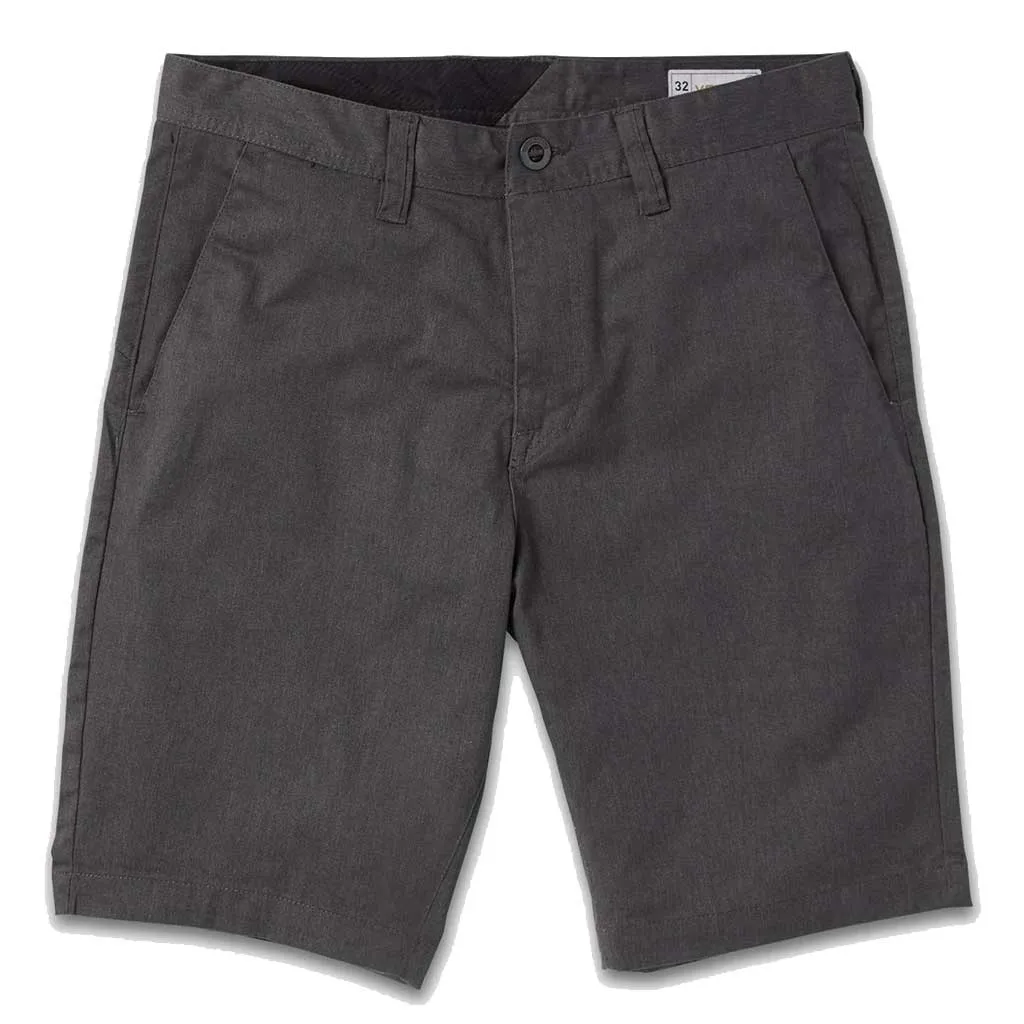 Volcom Frickin Modern Stretch Shorts - Charcoal Heather