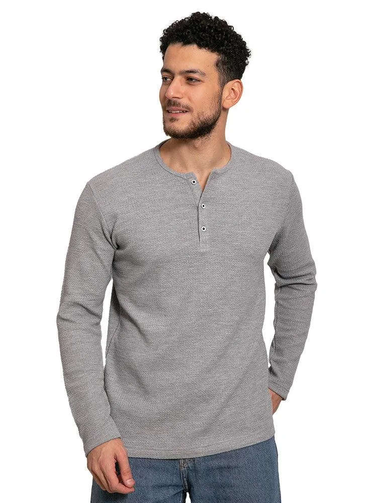 W-Grey Henley