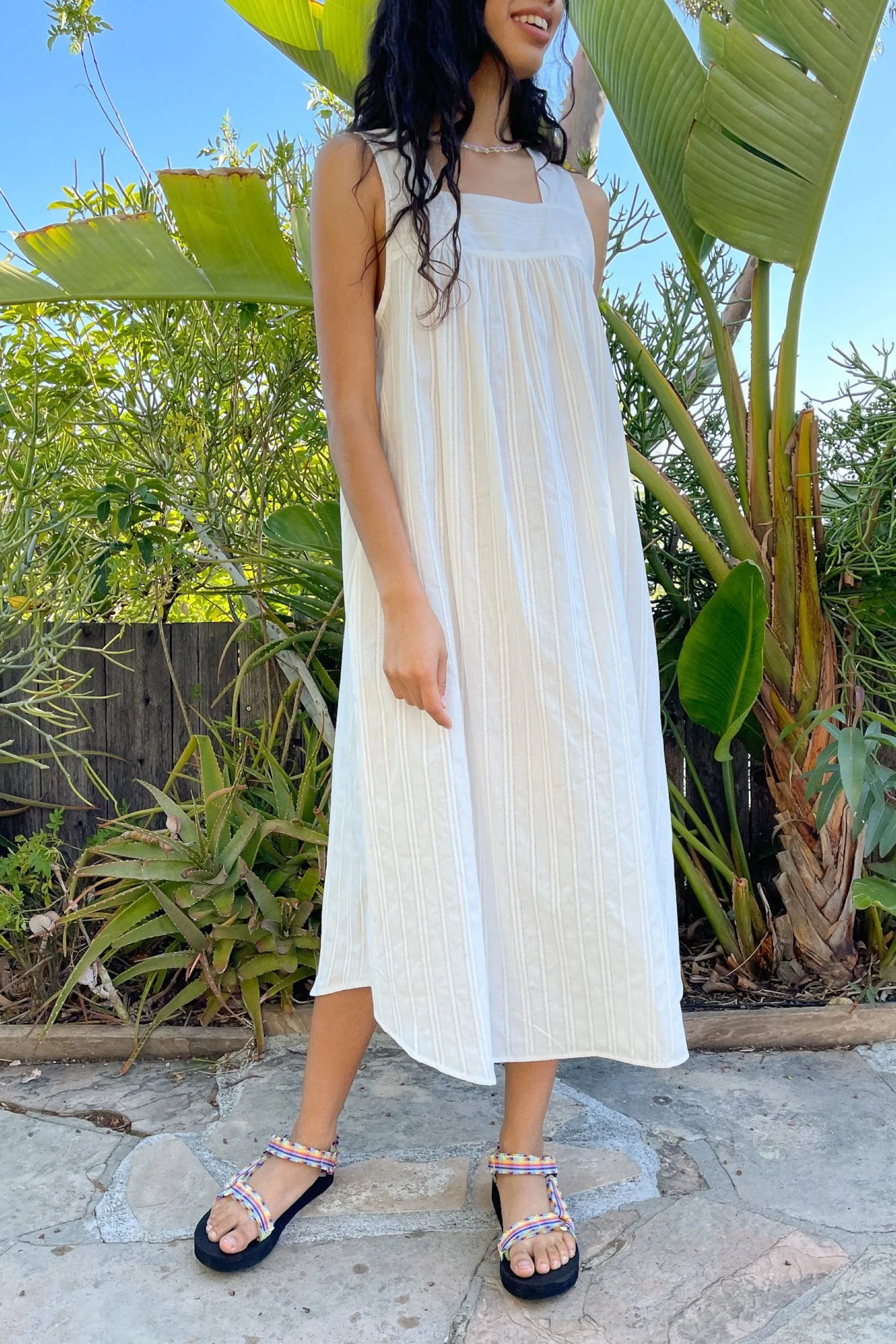 White Dahlia Nightgown