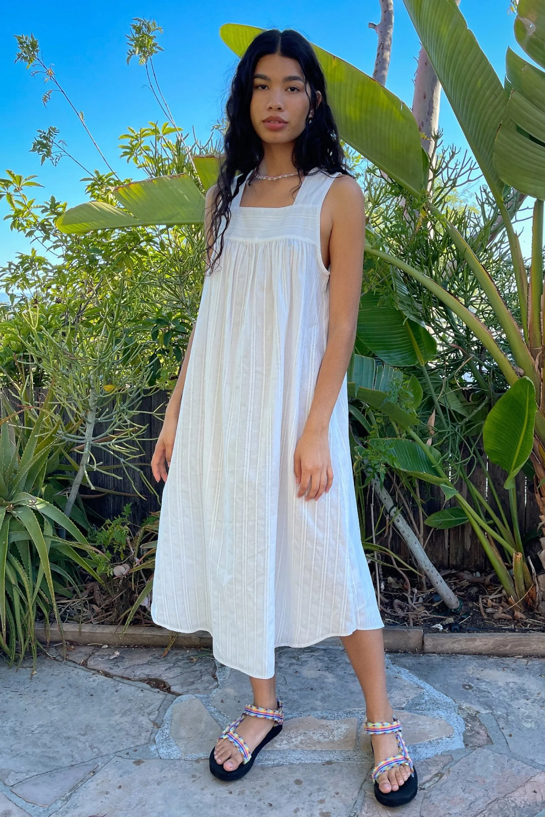 White Dahlia Nightgown