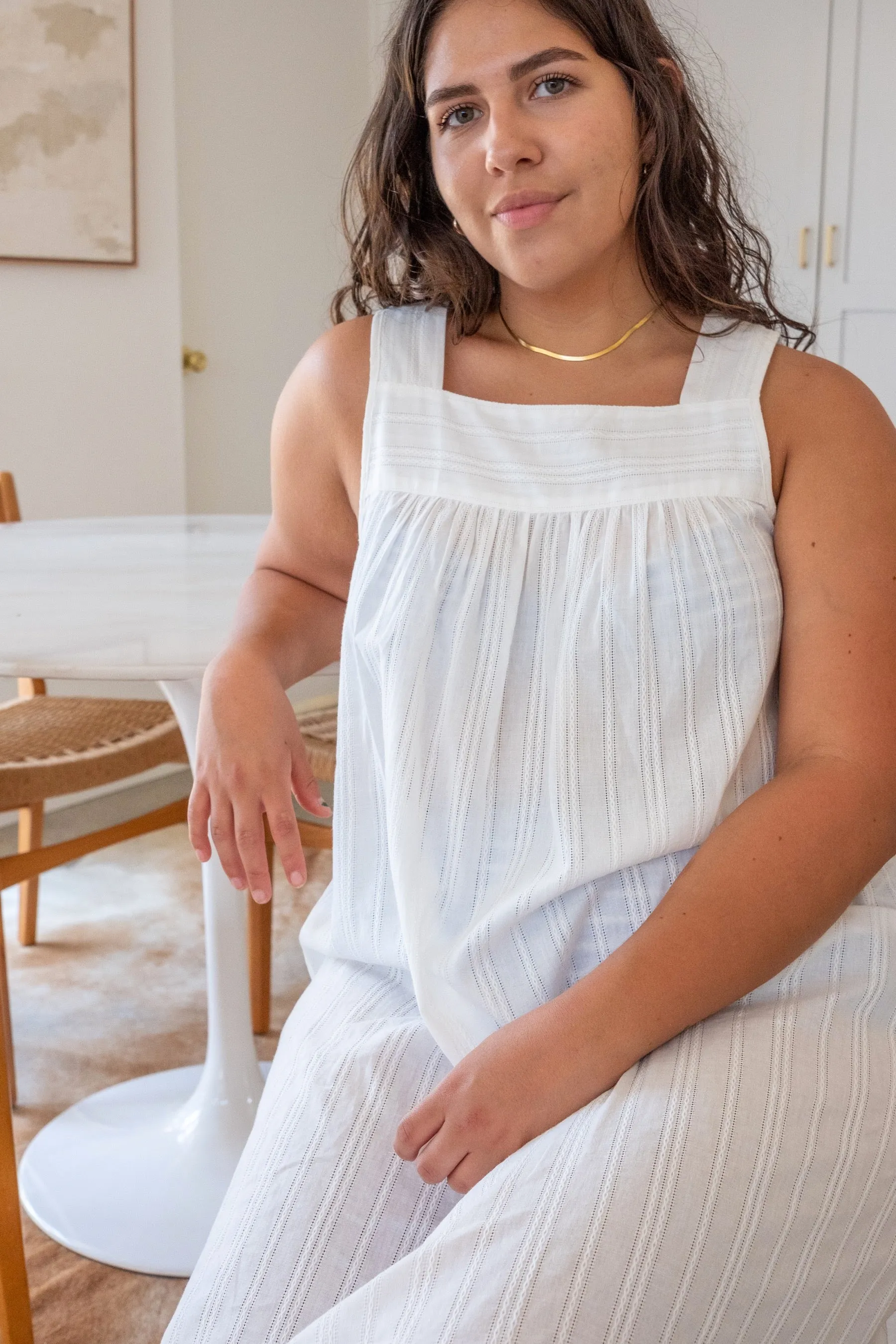 White Dahlia Nightgown