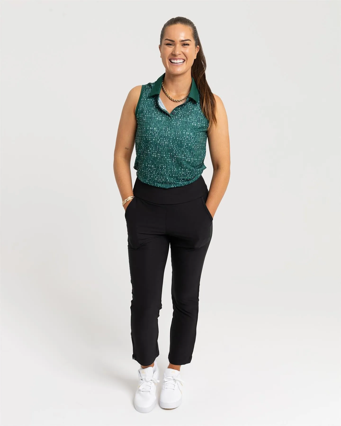 Womens Ultimate365 Ankle Trousers Black - 2024
