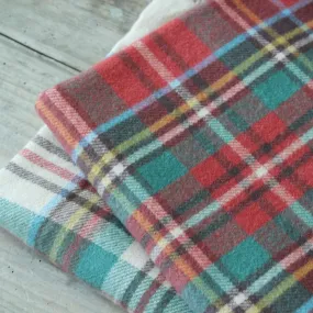 Wool Blend Tartan Scarf