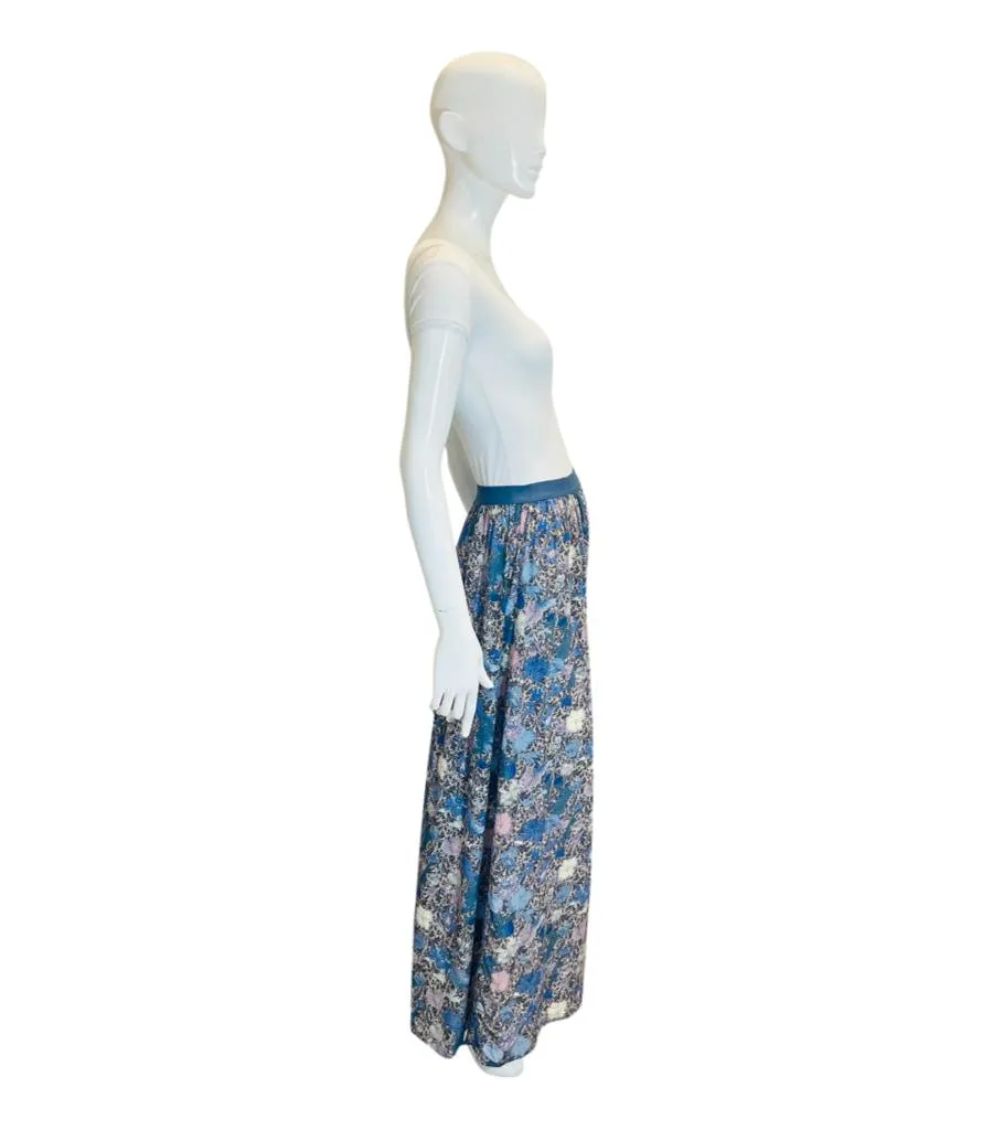 Zadig & Voltaire Wild Garden Maxi Skirt. Size 38FR
