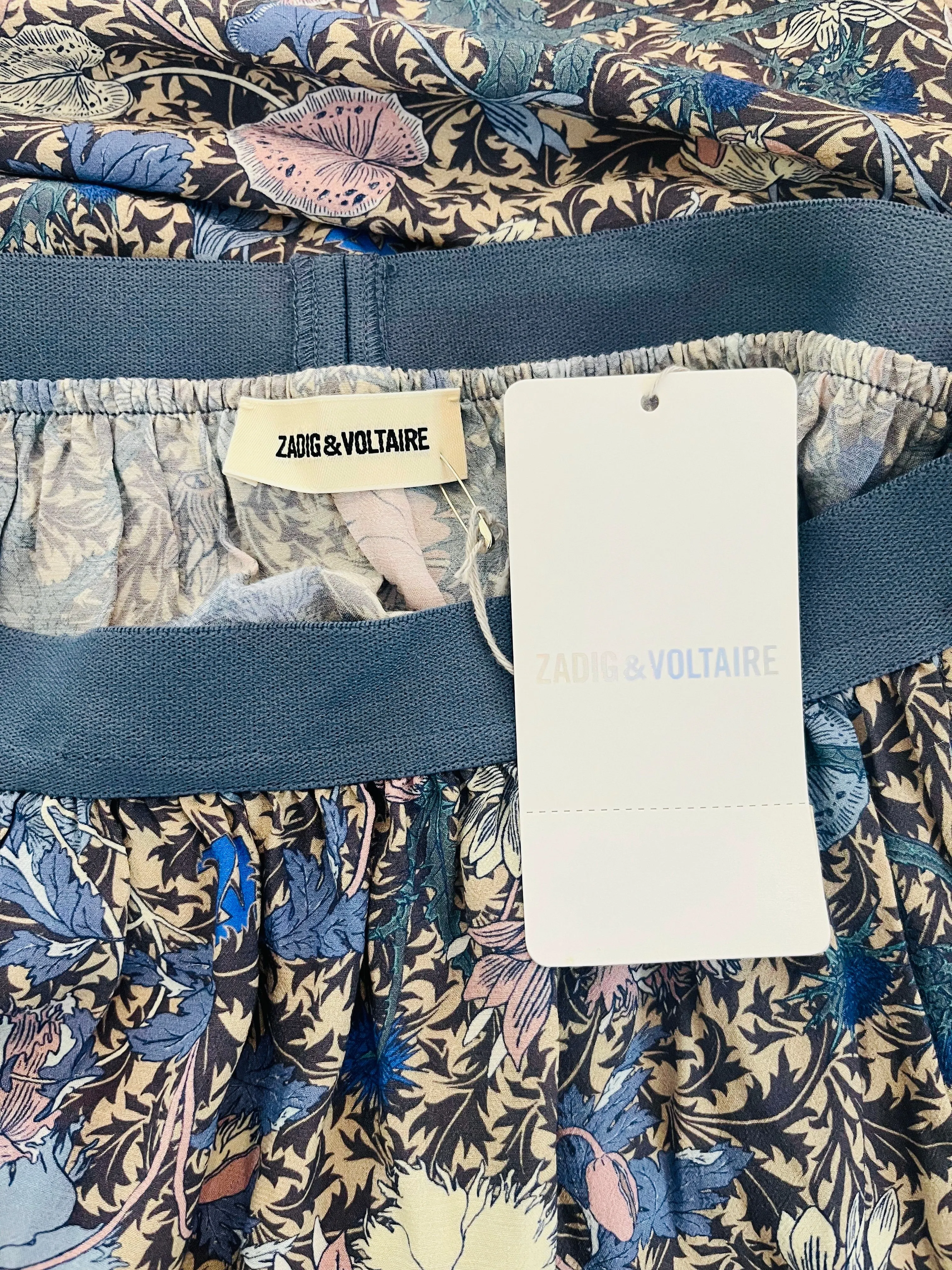Zadig & Voltaire Wild Garden Maxi Skirt. Size 38FR